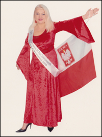 Dorota Lopatynska-de-Slepowron in Miss Commonwealth