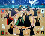 Painting by fine artist Dorota Lopatynska-de-Slepowron