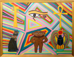 Painting by fine artist Dorota Lopatynska-de-Slepowron
