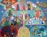 Painting by fine artist Dorota Lopatynska-de-Slepowron