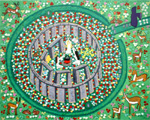 Painting by fine artist Dorota Lopatynska-de-Slepowron